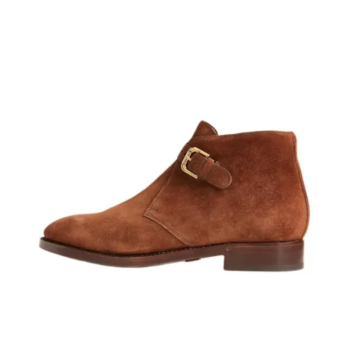 LAUREN RALPH LAUREN Ankle Boots Men Light Brown