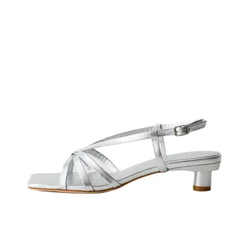 TIBI Brooks Strap Sandals 3.8cm Women's Silver