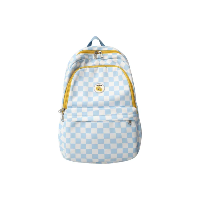 Huangmu Nylon Backpack Unisex Multicolor-3