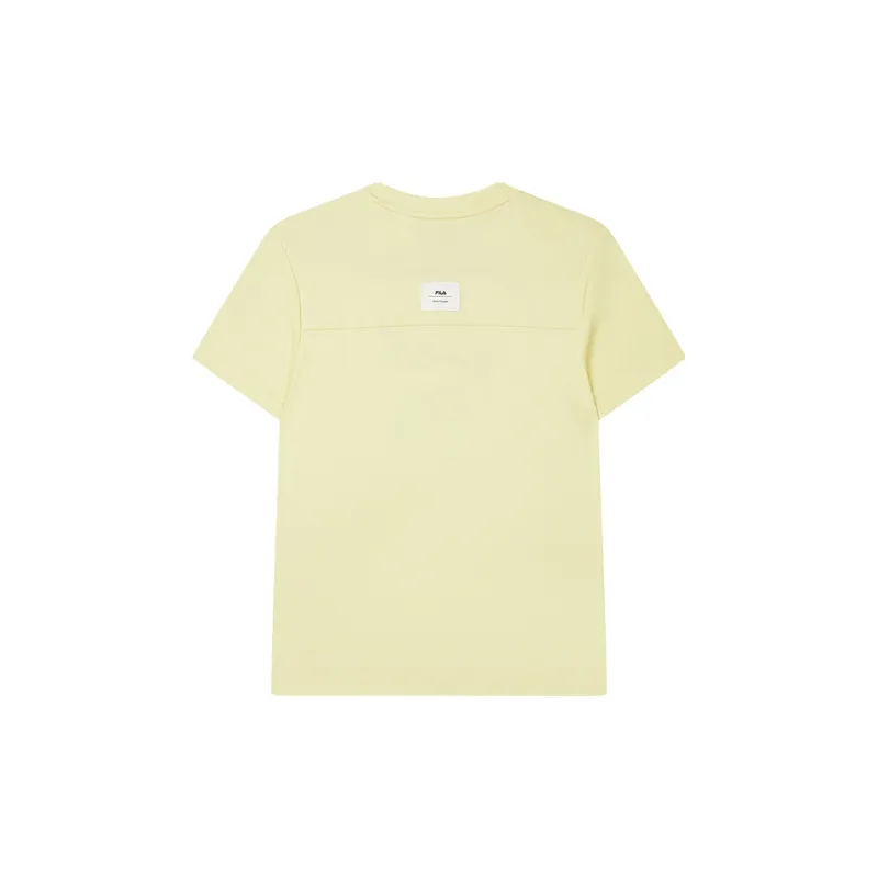 FILA T-Shirt Women's Light Gold Yellow-1