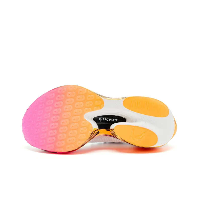 QIAODAN Flying Shadow PLAID 1.5 Running Shoes Women's Low Top Jordan White Neon Pink-6
