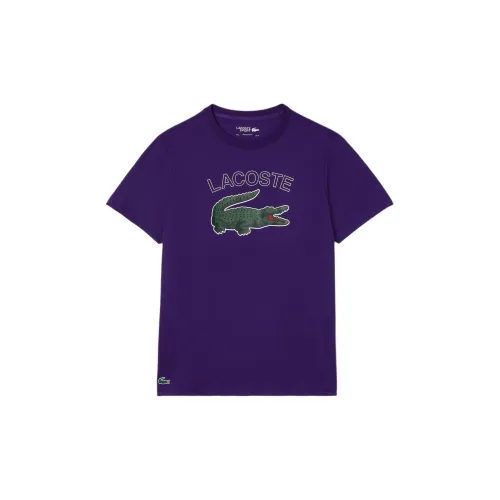 LACOSTE T-Shirts Men Purple