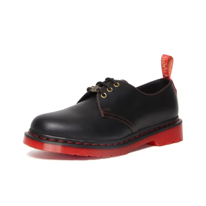 Dr.Martens 1461 Year Of The Rabbit Leather Oxford Shoes 'Black Red'-1