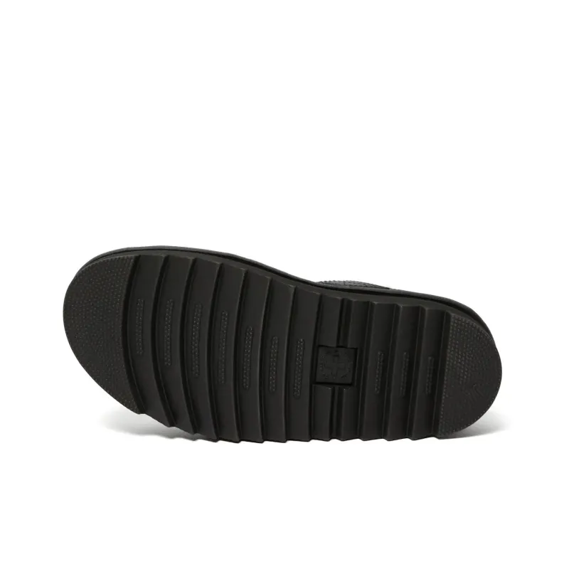 Dr.Martens Voss Animal Print Strap Sandals Women's Black-4