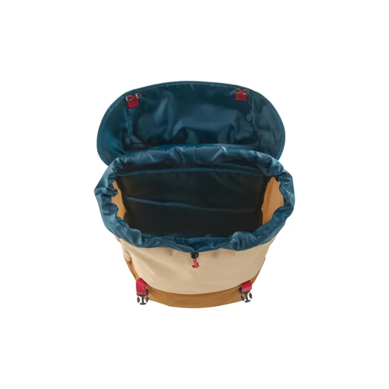 Patagonia Recycled Polyester Backpack Regular Unisex Brown & Khaki & Blue-3