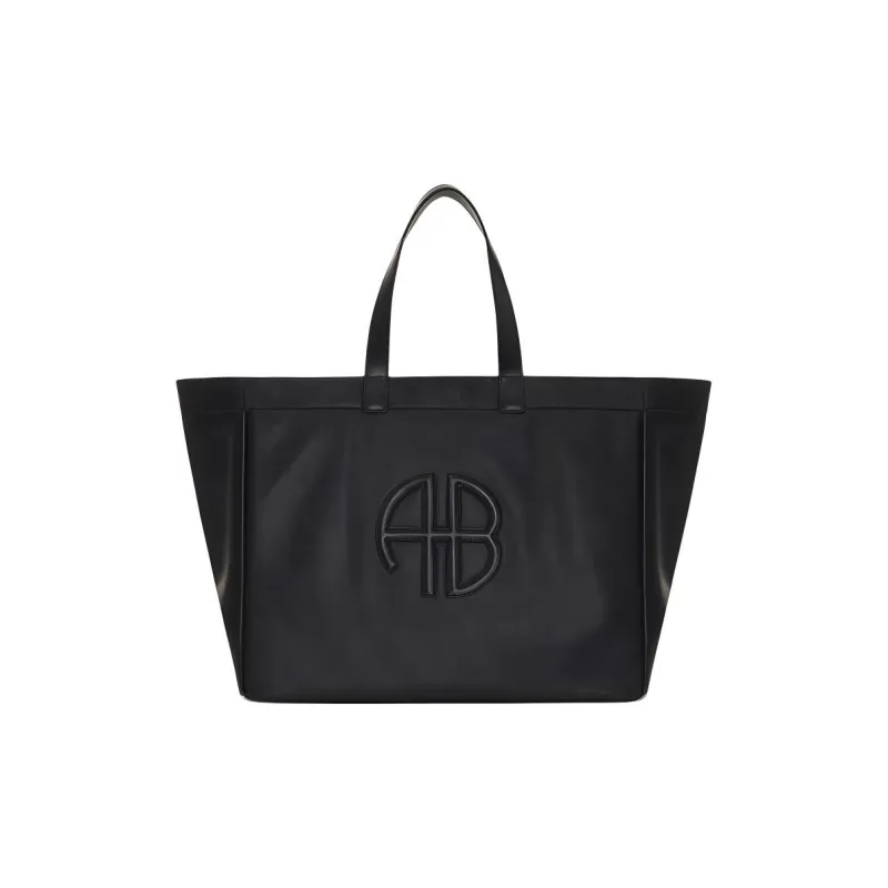 Anine Bing Large Rio Logo Patch Tote Bag-0
