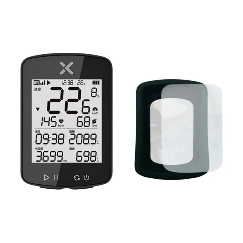 Walkers Outdoors Cycling Gear Mountain Bike Wireless Speedometer And Mileage Meter Commute Unisex Black-3