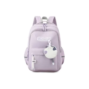 Natural Fish Nylon Backpack Unisex
