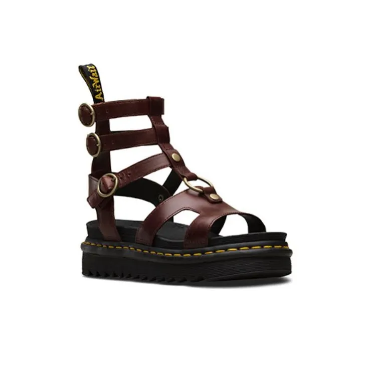 Dr.Martens Roman Sandals Women's Vintage Brown-1