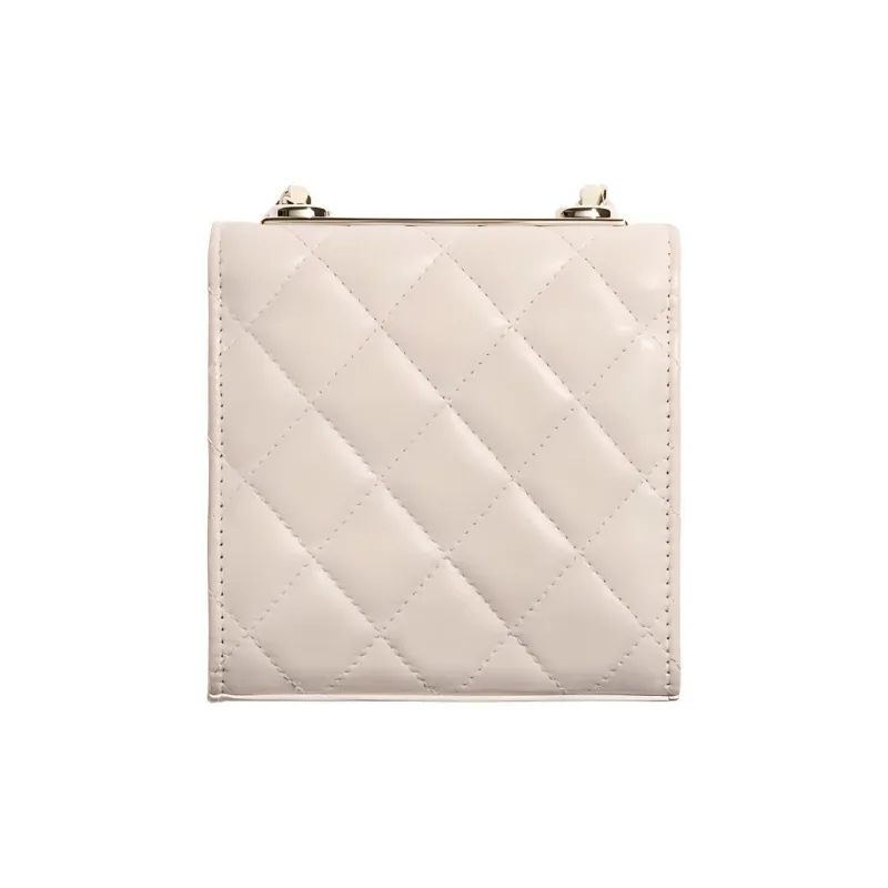 CHANEL Trendy CcWOC Metal Sheepskin Shoulder Bag, Crossbody Bag Mini Women's Pink-1