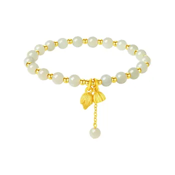 LOVE WHEEL Chalcedony Bracelets Women's
