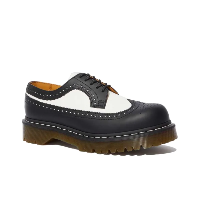 Dr.Martens 3989 Bex Smooth Leather Brogue Shoes 'Black'-1