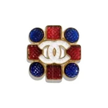 CHANEL Metal Brooches Women's Multicolor