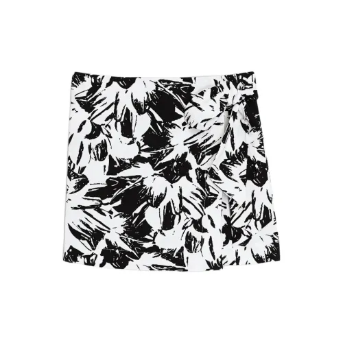 CLUB MONACO Casual Short Skirts Women's Black/White