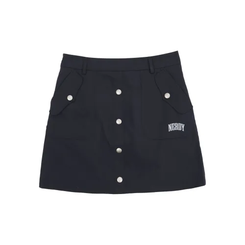 Nerdy Cargo Short Skirts Women's Dark Blue