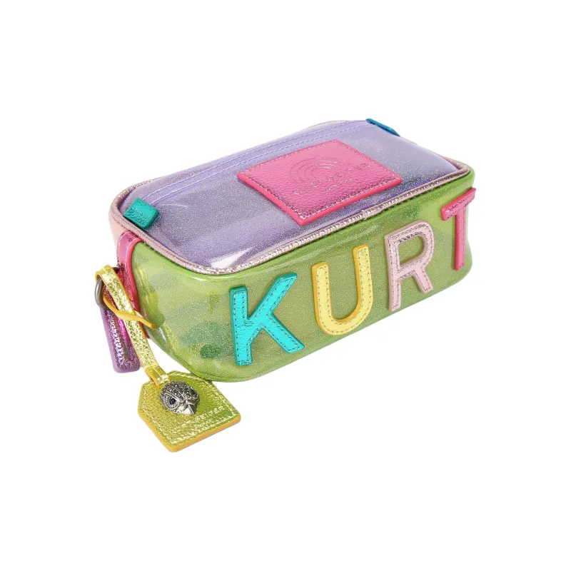 Kurt Geiger London Fabric Camera Bag Shoulder Bag Crossbody Bag Small Size Women's Multicolor-2