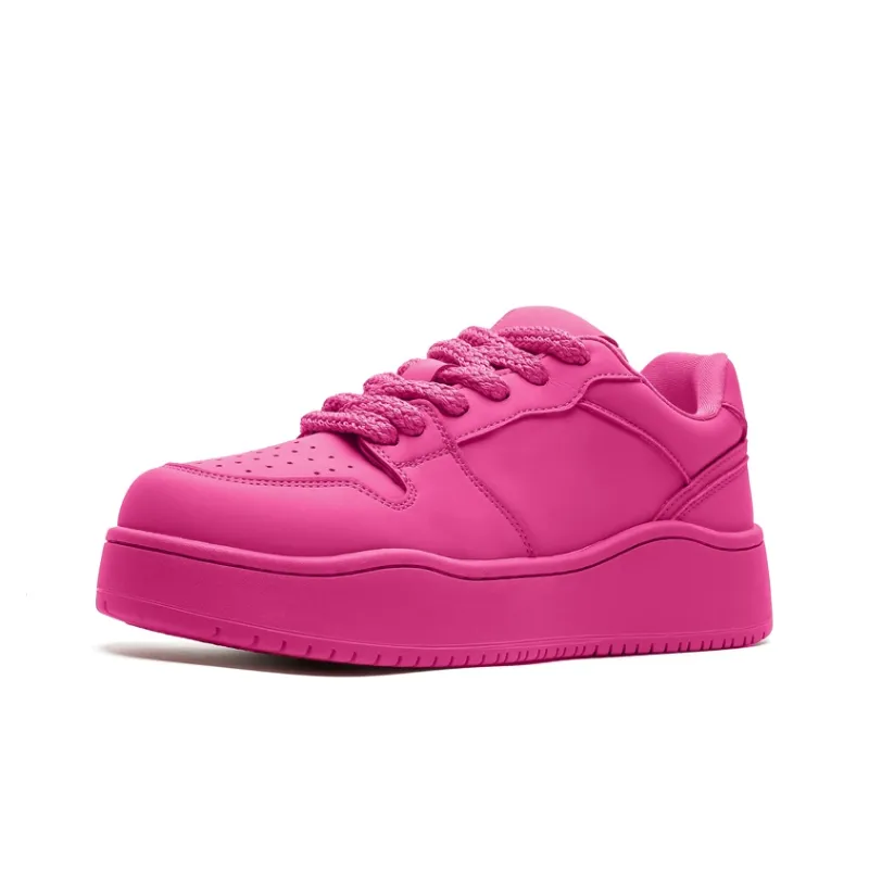 MUPPLE Slip Resistant, Lightweight, Breathable, Height Increasing Low Top Skateboard Shoes Unisex-7