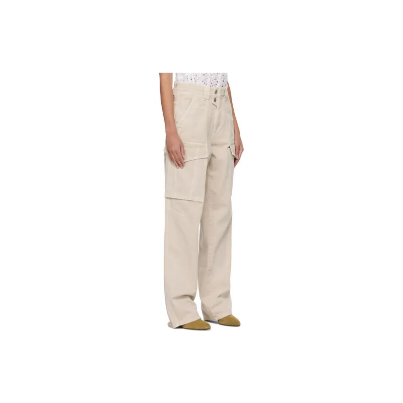 ISABEL MARANT ETOILE Jeans Women's Beige-2