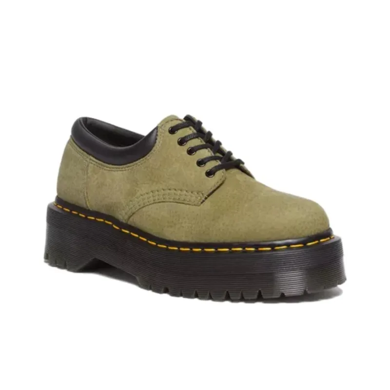 Dr.Martens Casual Single Shoes Women's Green-2