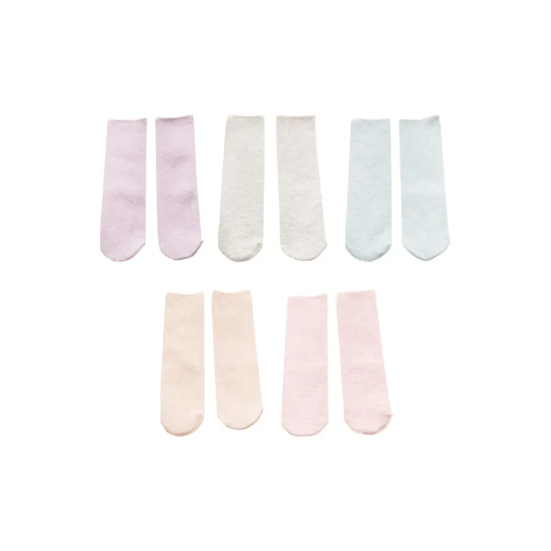 MIIOW Trend Party Series Knee High Socks Women's 5 Pack-0