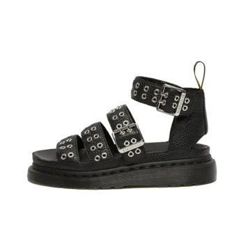 Dr.Martens Lightweight Sponge Cake Bottom Sandals Black Women's