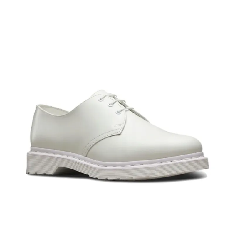 Dr.Martens 1461 Mono Smooth Leather Oxford Shoes 'White'-1