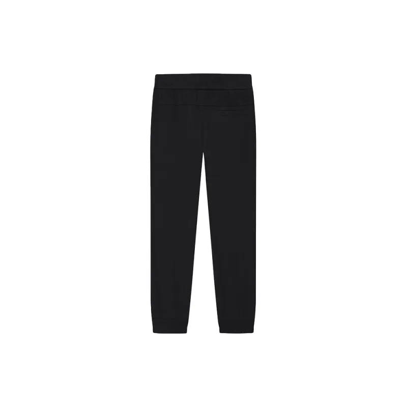 FILA x PENGPIDUZHONGXIN LIANMINGKUAN Knitted Sports Pants Men's Jet Black-1
