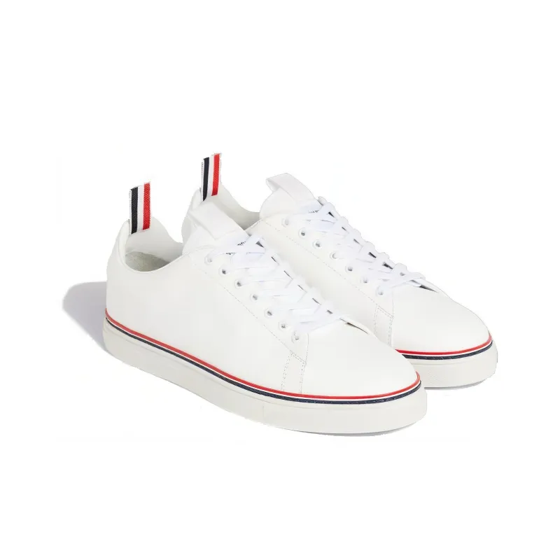 THOM BROWNE· Stylish Skateboarding Shoes Women's White-2