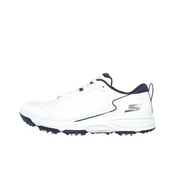 Skechers Relaxed Fit GO GOLF Torque Anti-Slip Wear-Resistant Low-Top Golf Shoes Men's White Blue
