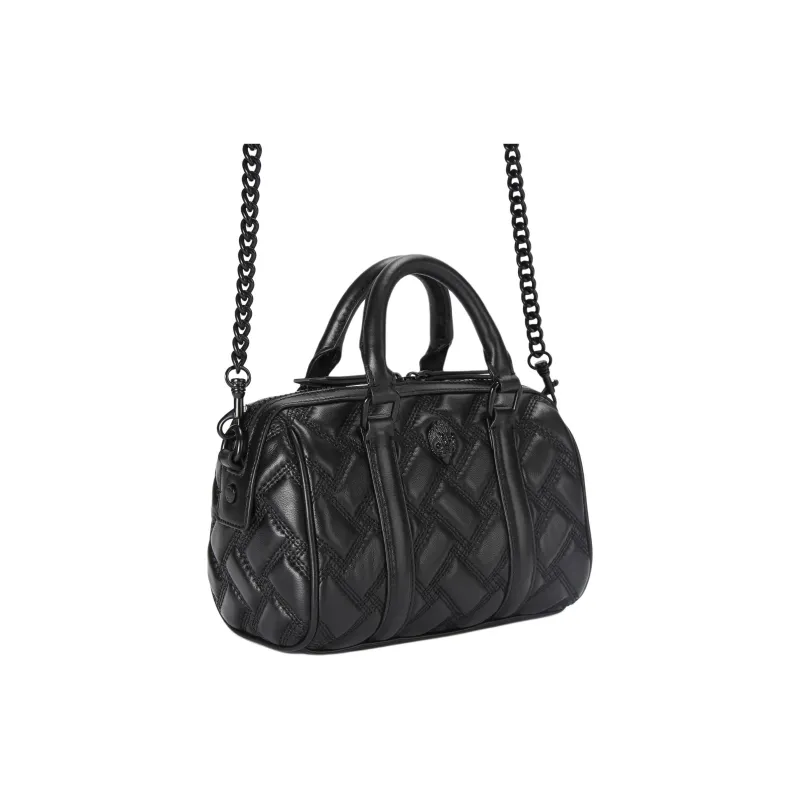 Kurt Geiger London Leather Shoulder Bag Crossbody Bag Handbag Small Size Women's Black-2
