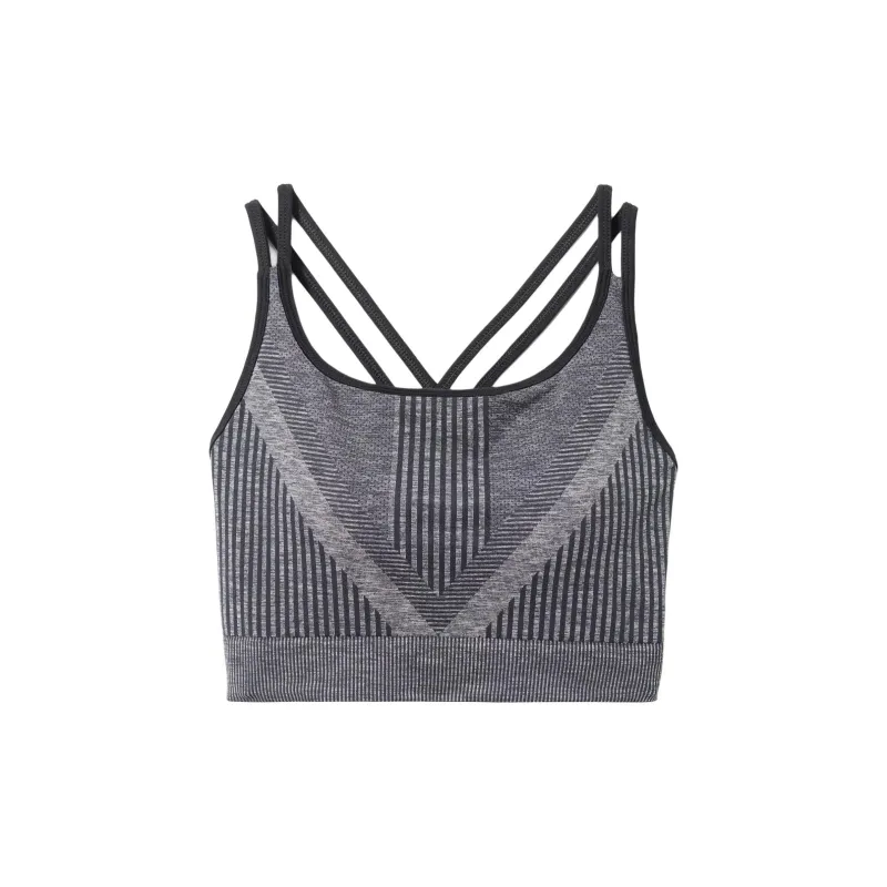 SMARTWOOL Bra Women's Black Phoebe Zhennan-0