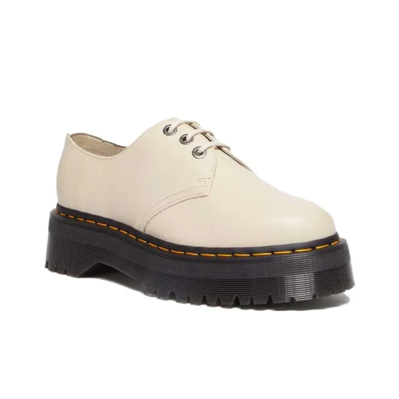 Dr.Martens 1461 Ii Pisa Leather Platform Shoes 'Parchment Beige'-1
