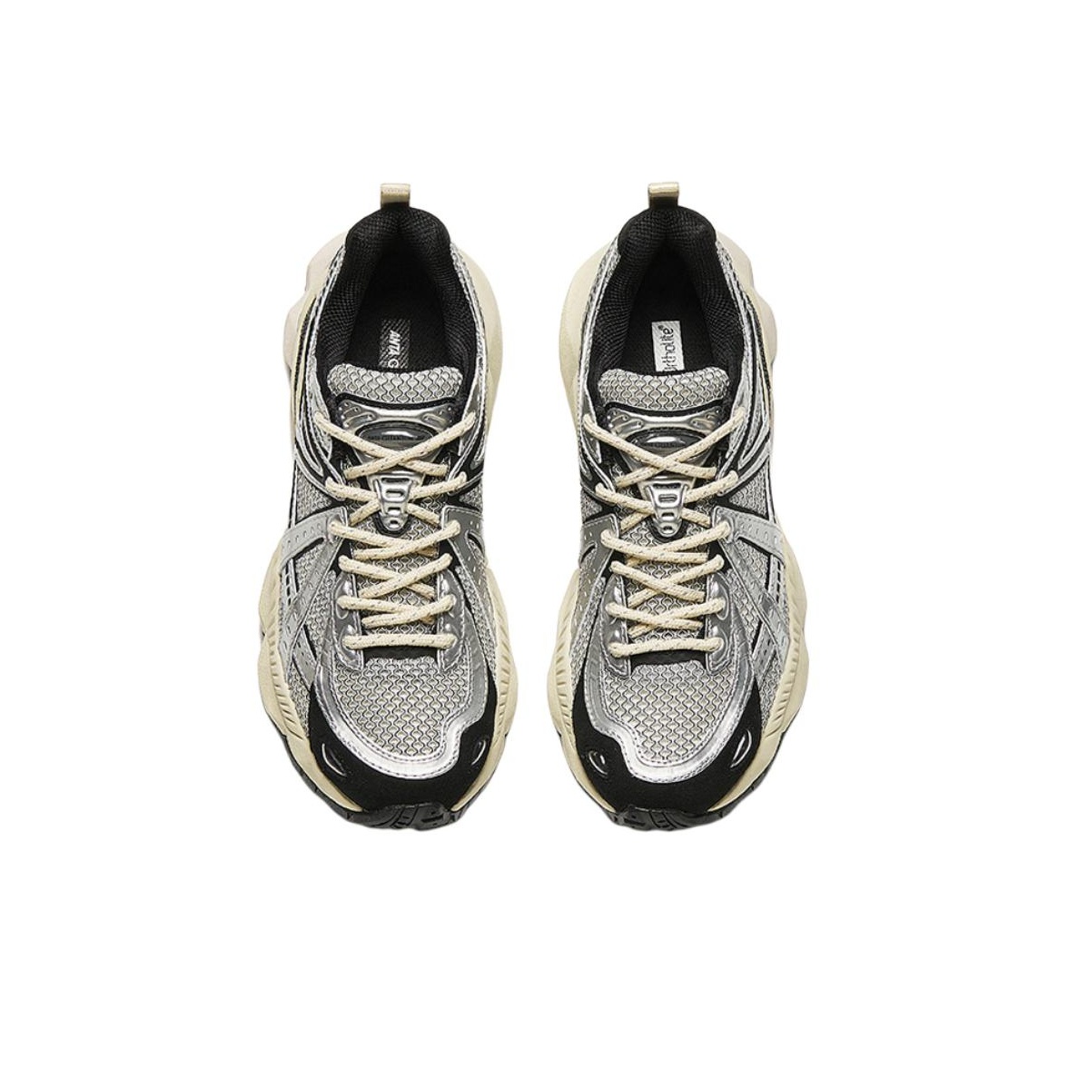 ANTA Champion Series Running Shoes Women's Low-Top Silver