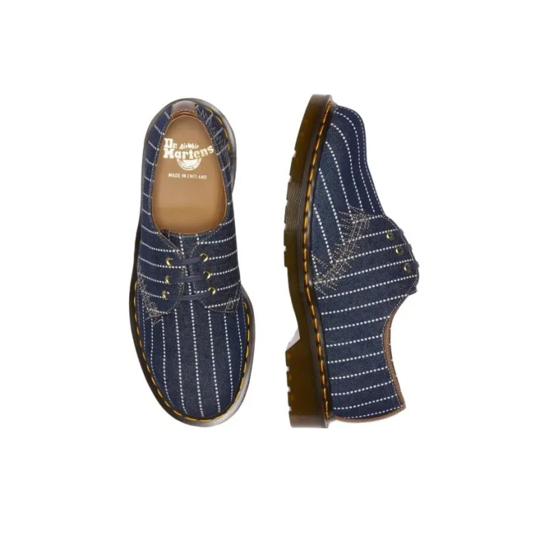 Dr.Martens 1461 Made In England Pinstripe 'Blue'-2