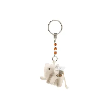 Steiff, Baby Elephant, Animal Light Gray Dolls Plush Pendant 5cm Height