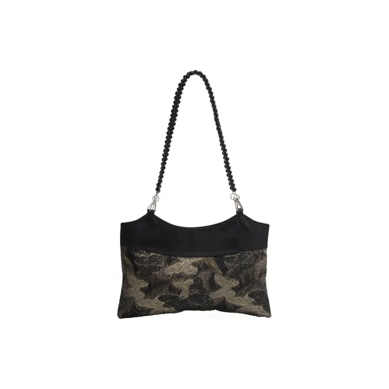 OTA Special Material Shoulder Bag Unisex Black-0