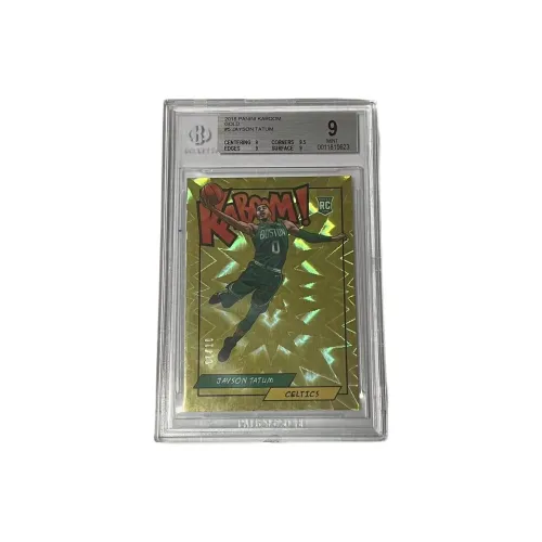 PANINI 2018 Tatum, Celtics Kaboom GOLD RC BGS9 01/10 First Edition, Star Card Graded Cards 1 Pc