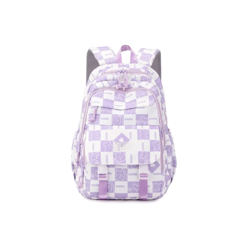 Natural Fish Oxford Backpacks Regular Men's Multicolor-6