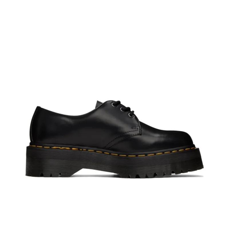 Dr. Martens 1461 Smooth Leather Platform Black-1