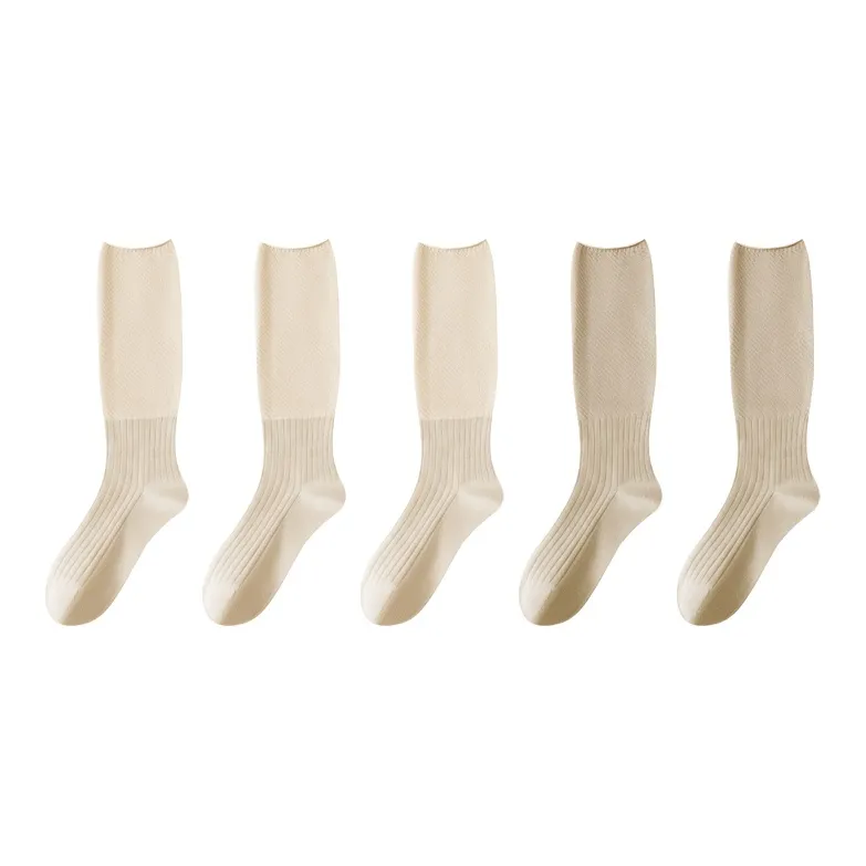 MIIOW Cool One Summer Series Knee High Socks Women's 5 Pack-7
