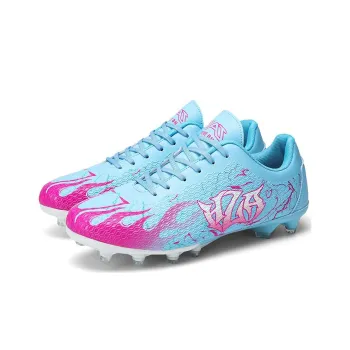 HLA JEANS FG Rubber Long Studs Cushioned Wear-Resistant Slip-Resistant Soccer Shoes Unisex