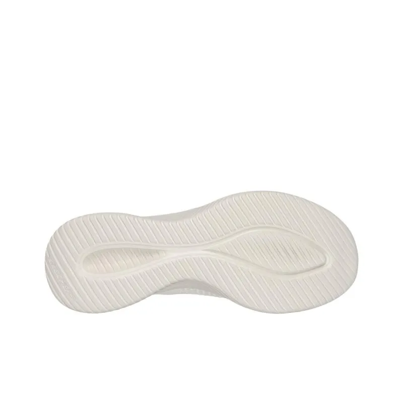Skechers Ultra Flex 3.0 Anti-Slip And Wear-Resistant Breathable Low-Top Casual Shoes Women's Ecru-4
