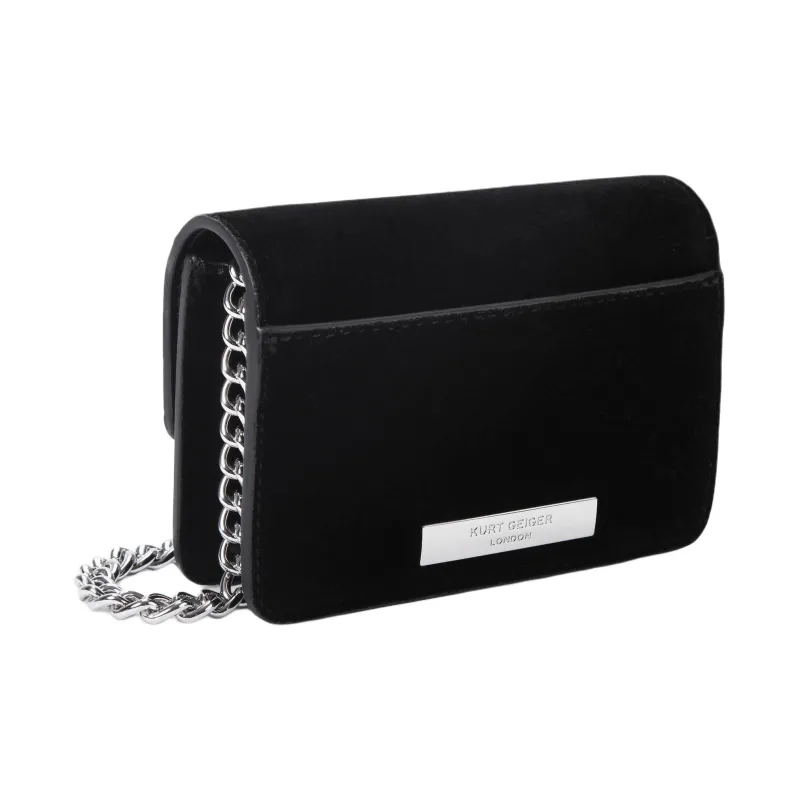 Kurt Geiger London Leather Shoulder Bag Crossbody Bag Micro Women's Black-3