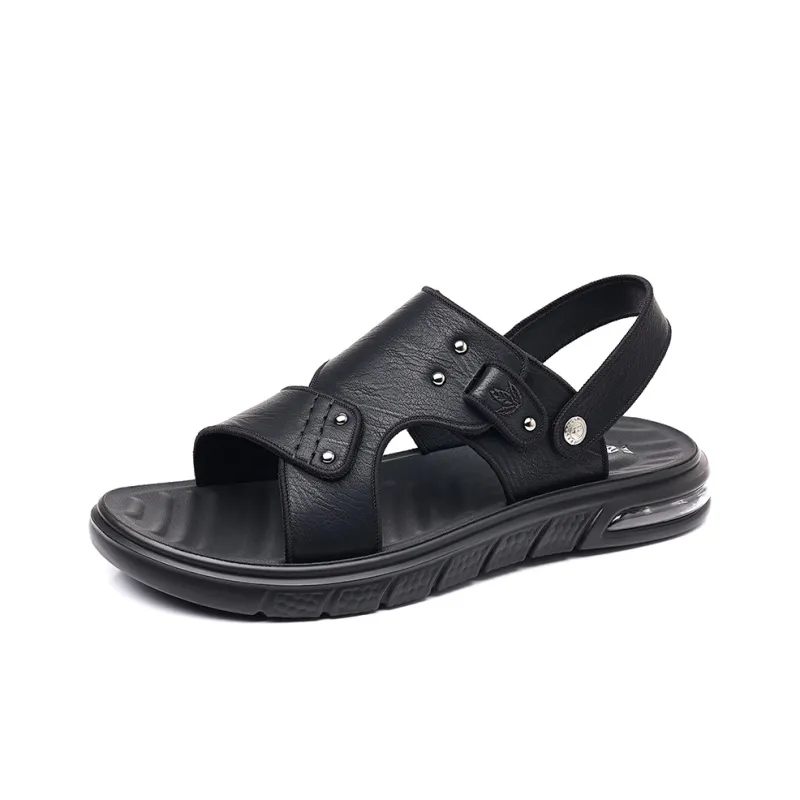 Bindu Beach Sandals Men Black/Gray-0