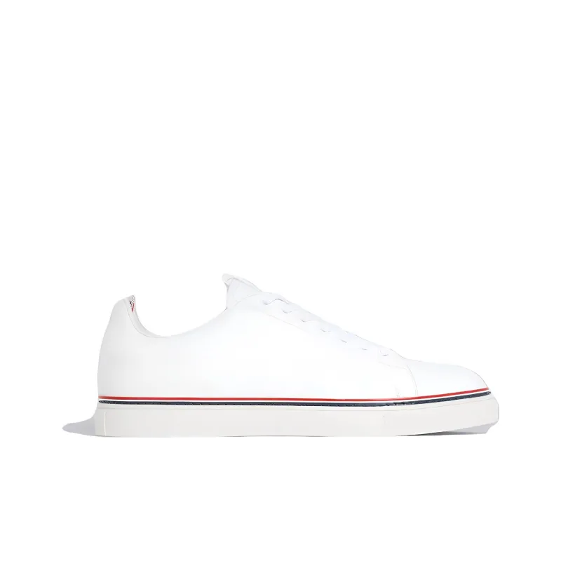 THOM BROWNE· Stylish Skateboarding Shoes Women's White-1