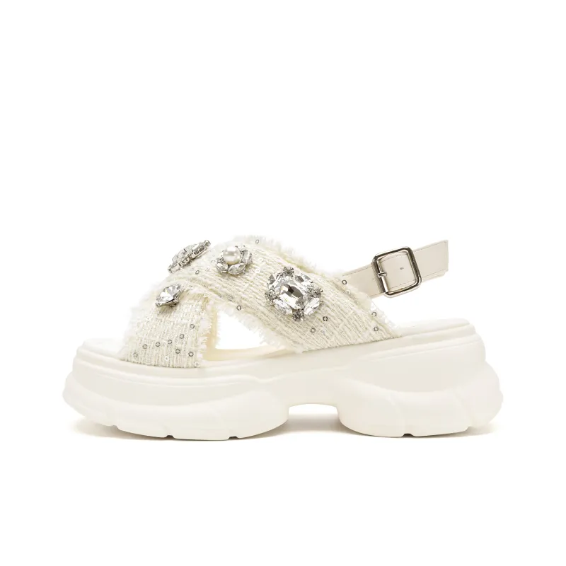 D:FUSE SCANDINAVIA Home Sandal Sports Sandals Beach Sandals Women's Beige-0