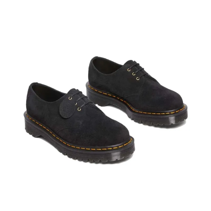 Dr. Martens Lace-up Suede Derby Shoes-2