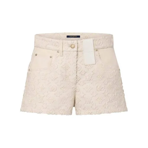 LOUIS VUITTON Casual Shorts Women's Off White