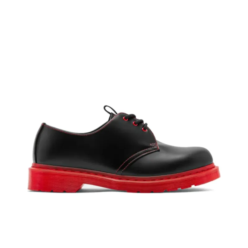 CLOT X Dr.Martens 1461 Black Red-1