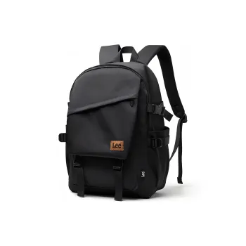 Lee Oxford Backpack Regular Unisex Black/Gray Blue